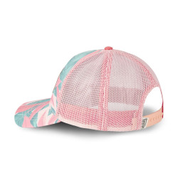 Casquette Baseball avec filet et All Over print Tropical