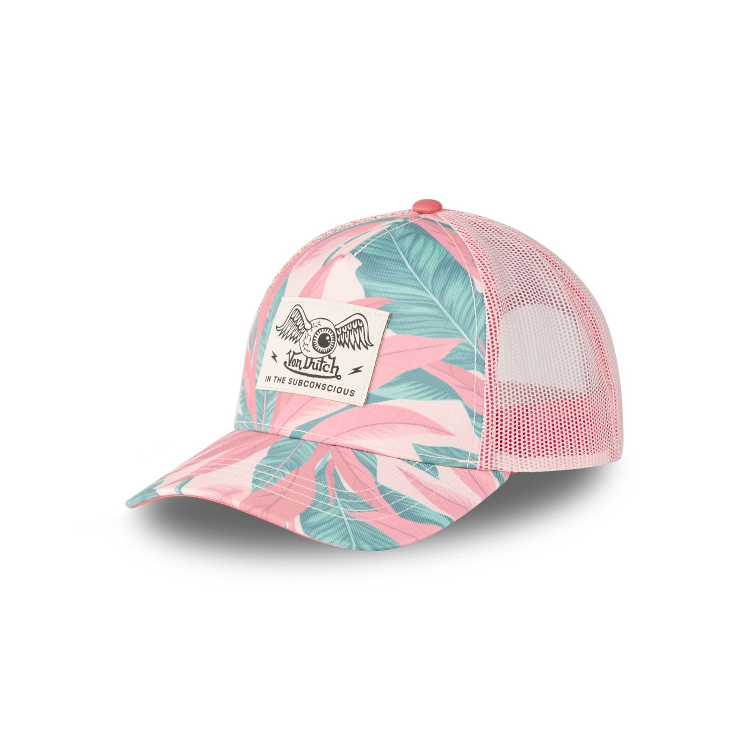 Casquette Baseball avec filet et All Over print Tropical