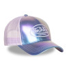 Casquette baseball avec filet effet brillant Holographique