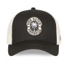 Casquette baseball avec filet et écusson brodé Palmier