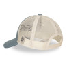 Casquette baseball avec filet en Denim et broderie Tencel