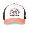 Casquette baseball avec filet et print devant Vacation