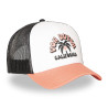 Casquette baseball avec filet et print devant Vacation