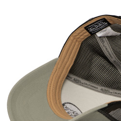 Casquette Baseball avec filet et écusson brodé Acid Wash