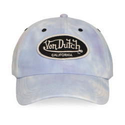 Casquette Dad Cap avec écusson brodé Tie and Dye