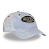 Casquette Dad Cap avec écusson brodé Tie and Dye