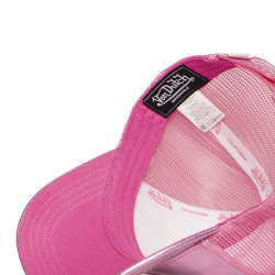 Casquette baseball avec filet en vinyl brillant avec écusson Shiny