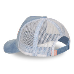 Casquette trucker avec filet en velours doux Kylie