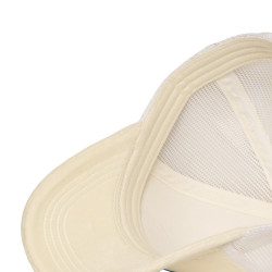 Casquette trucker avec filet en velours doux Kylie