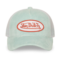 Casquette trucker avec filet en velours doux Kylie