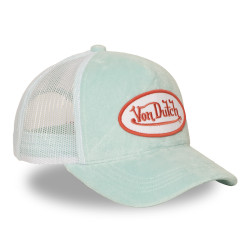 Casquette trucker avec filet en velours doux Kylie