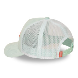 Casquette trucker avec filet en velours doux Kylie