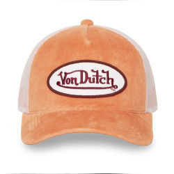 Casquette trucker avec filet en velours doux Kylie