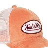 Casquette trucker avec filet en velours doux Kylie