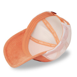 Casquette trucker avec filet en velours doux Kylie
