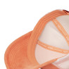 Casquette trucker avec filet en velours doux Kylie
