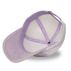 Casquette trucker avec filet en velours doux Kylie
