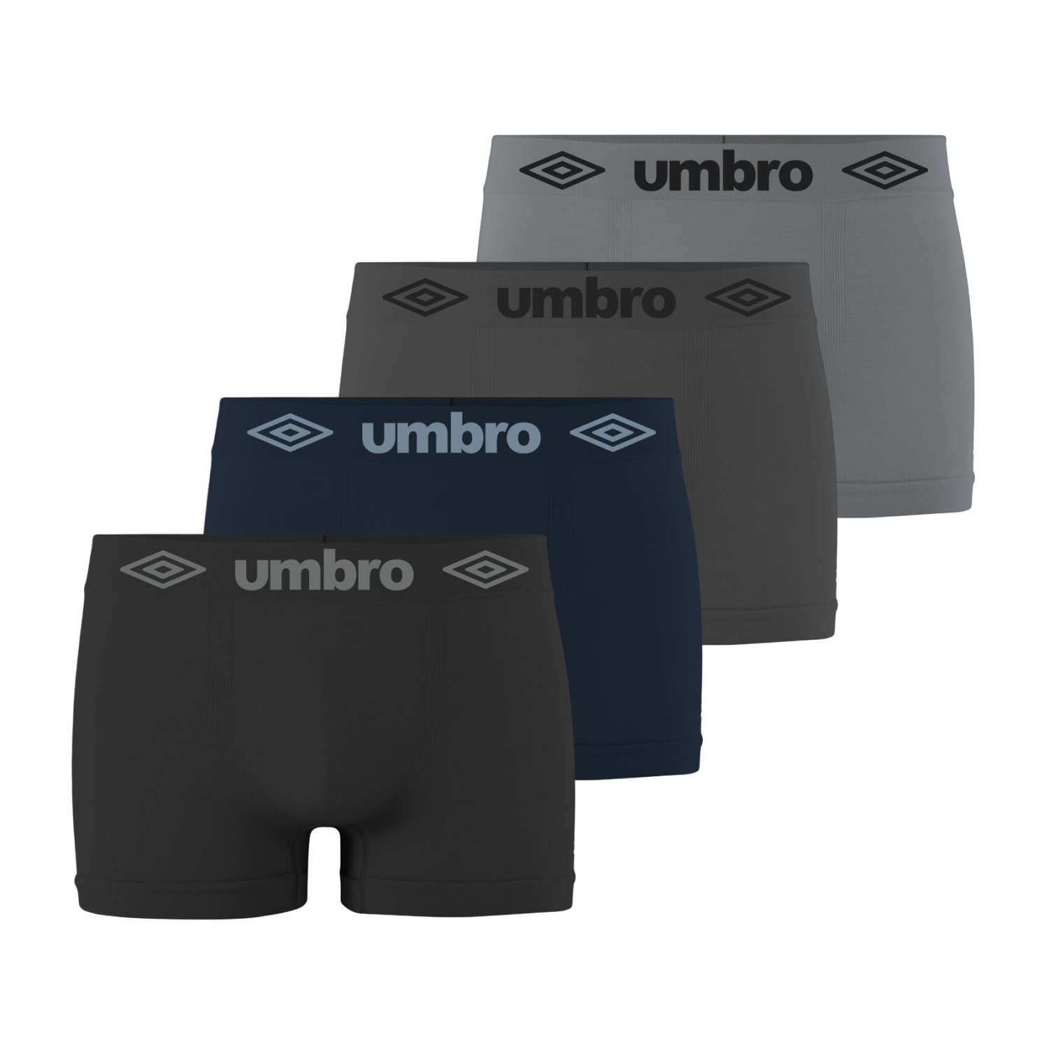 Lot de 4 boxers homme sans couture Seamless