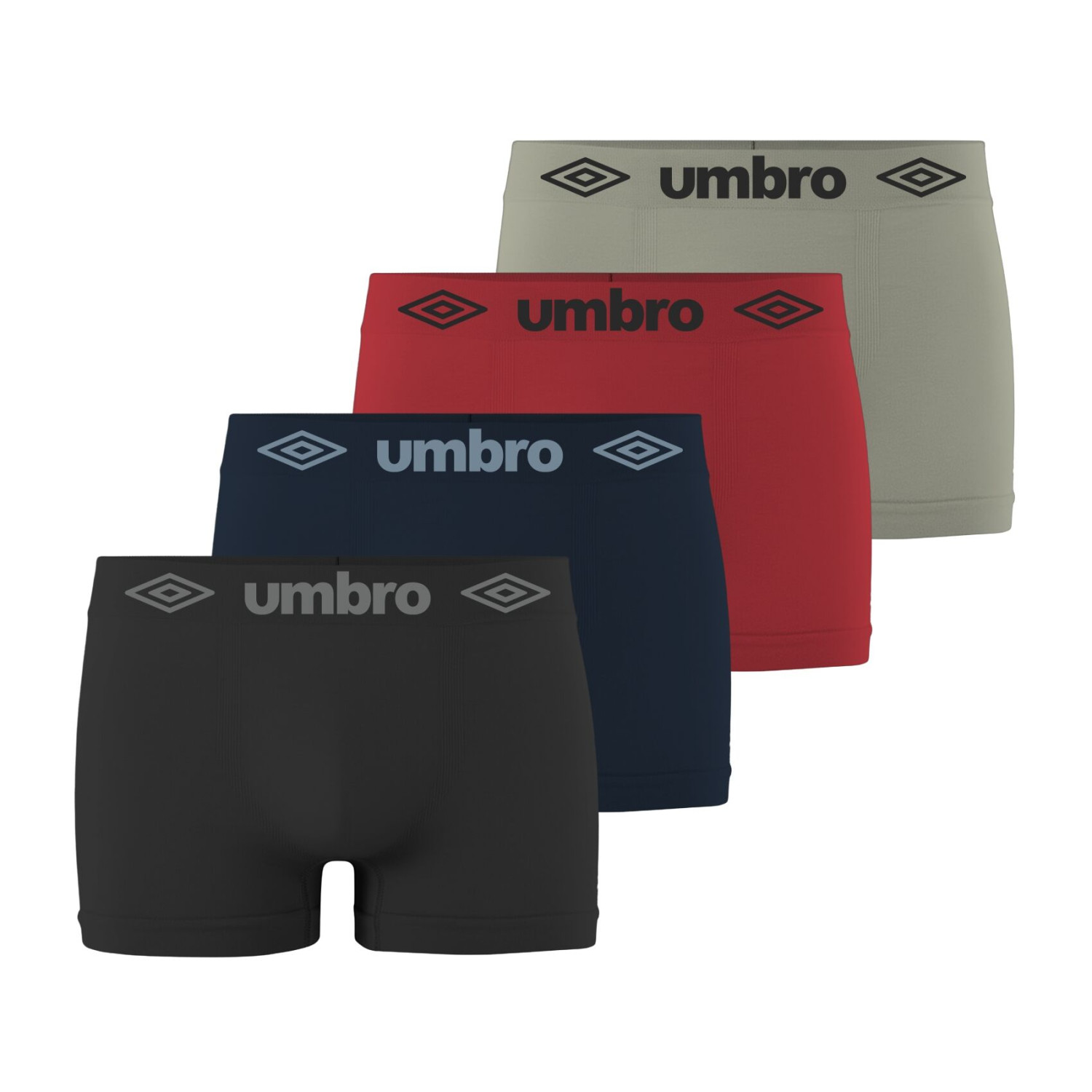 Lot de 4 boxers homme sans couture Seamless
