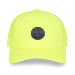 Casquette baseball avec écusson rond PU et réglage par cordon FRGN