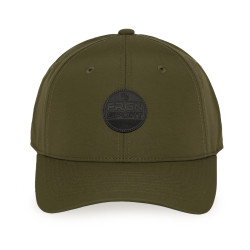 Casquette baseball avec écusson rond PU et réglage par cordon FRGN