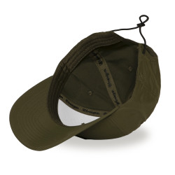 Casquette baseball avec écusson rond PU et réglage par cordon FRGN