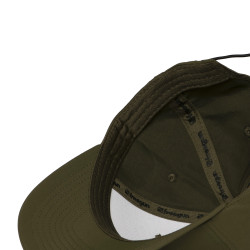 Casquette baseball avec écusson rond PU et réglage par cordon FRGN