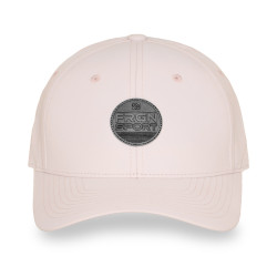 Casquette baseball avec écusson rond PU et réglage par cordon FRGN