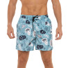 Short de bain homme allover Tête de mort Summer vibes Burt26