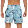 Short de bain homme allover Tête de mort Summer vibes Burt26
