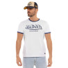 T-shirt  homme en coton stretch col rond avec print devant Blast