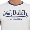 T-shirt  homme en coton stretch col rond avec print devant Blast