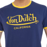 T-shirt  homme en coton stretch col rond avec print devant Blast