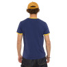 T-shirt  homme en coton stretch col rond avec print devant Blast