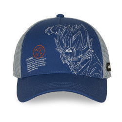 Casquette  trucker avec filet Dragon Ball Vegito