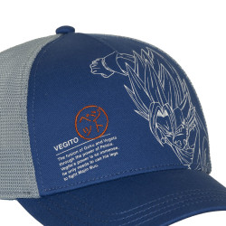 Casquette  trucker avec filet Dragon Ball Vegito