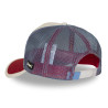 Casquette  trucker avec filet et logo Dc Comics Logo