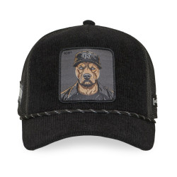 Casquette trucker premium avec filet et patch Bad Dog