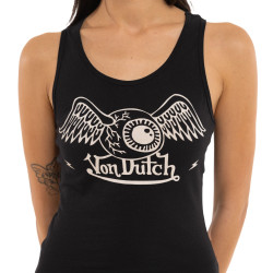 Débardeur femme col rond print devant Charly