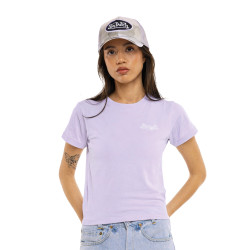 T-shirt femme col rond print devant et dos April