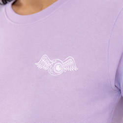 T-shirt femme col rond print devant et dos April