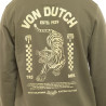 Sweat homme col rond en french terry Curve