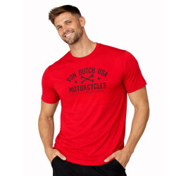 T-shirt homme col rond en jersey 140grm imprimé devant Log5