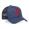 Casquette trucker suédine unie avec filet logo brodé Light My Fire