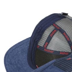 Casquette trucker suédine unie avec filet logo brodé Light My Fire