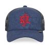 Casquette trucker suédine unie avec filet logo brodé Light My Fire