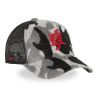 Casquette trucker imitation fourrure avec filet logo brodé Mountain