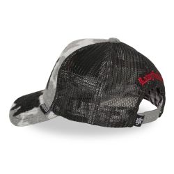 Casquette trucker imitation fourrure avec filet logo brodé Mountain