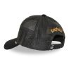 Casquette trucker imprimée filet logo brodé visière imprimée Star