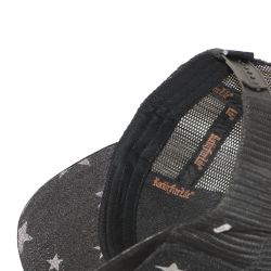 Casquette trucker imprimée filet logo brodé visière imprimée Star